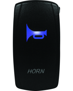 DragonFire Racing Lighted Switch Horn On/Off Blue