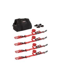SpeedStrap 1 1/2In UTV Tie-Down Kit - Red